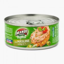 ПАШТЕТ ОВОЩНОЙ C ОЛИВКАМИ "МАНДИ", 120г